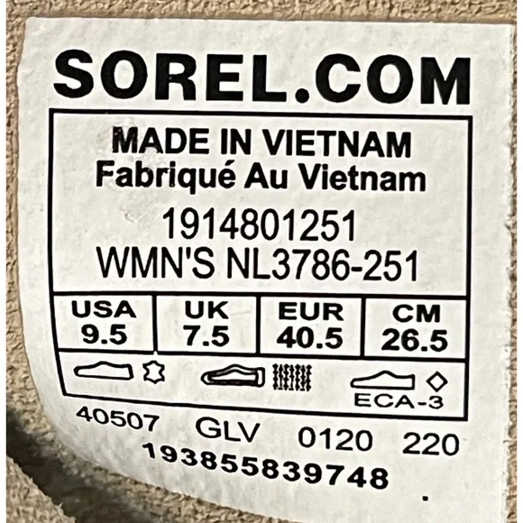 SOREL Lola ll Bootie in Sandy Tan “Gold” NWT Size 9.5 - Picture 13 of 16